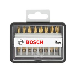Set Robust Line Sx de capete de şurubelniţă Max Grip, 8 buc.