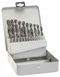 Set de burghie pentru metal HSS-G, 25 buc., DIN 338, 135° ― UNELTE STORE - Magazin Online