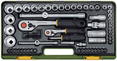 SET CHEI TUBULARE(65 piese) CHEI CLICKET 1/4" si 1/2" 23286