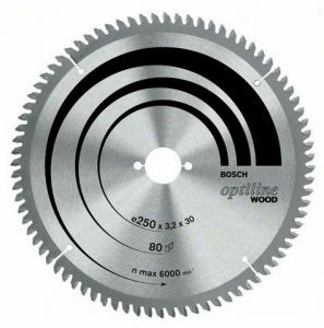 Pnz de ferstru circular stationar Optiline Wood  216x30mm