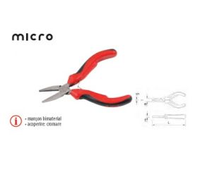 Cleşte MICRO cu vârf lat 125