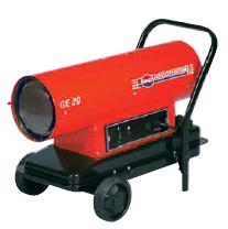 Generator de aer cald(motorina) MOBIL cu ardere DIRECTA GE 20