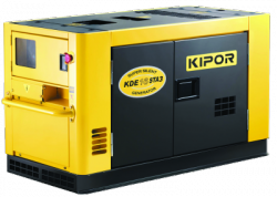 Generator diesel trifazat[max 13kVA]"SUPERSILENT"Kipor KDE 16 STA3