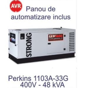 Generator insonorizat cu automatizare Kipor KDE100SS3